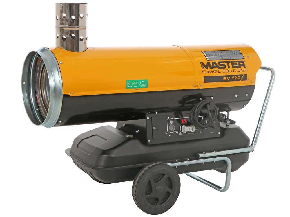 Master BV 290 E - Diesel Heizkanone - indirekte Heizung – Bild 3