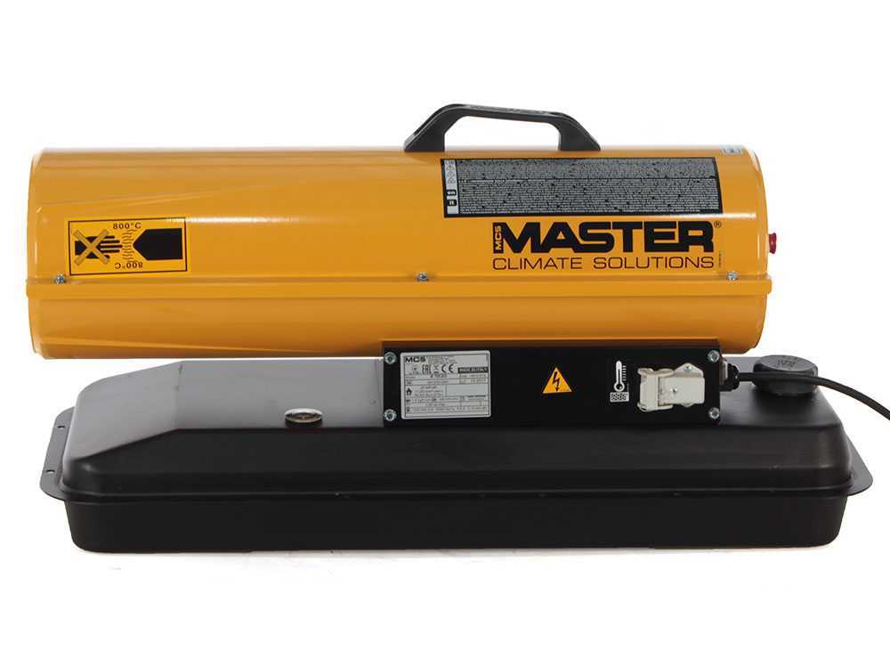 Master mod. B 70 CED - Diesel Luftheizgerät - direkte Zündung – Bild 3