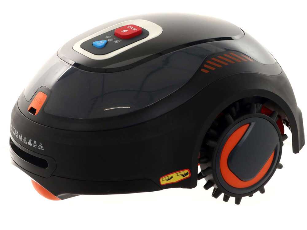 Mähroboter Black & Decker BCRMW121-QW - mit Begrenzungskabel - Rasenmäher mit 12V-Lithium-Akku – Bild 4