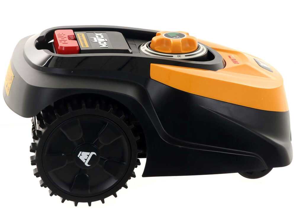 Mähroboter Mowox RM 600 Li BT - mit Begrenzungskabel - 28V Li-Ionen Akku 2Ah – Bild 4
