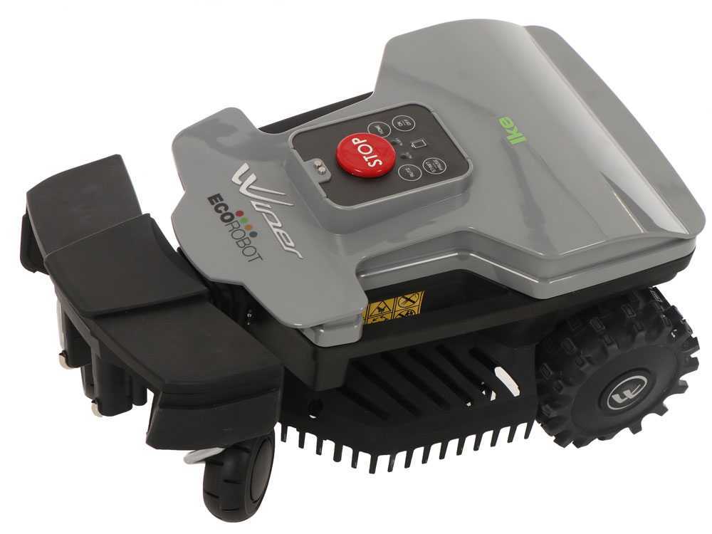 Mähroboter Wiper IKE XH10R - APP-Steuerung - Schnittbreite 18 cm – Bild 4