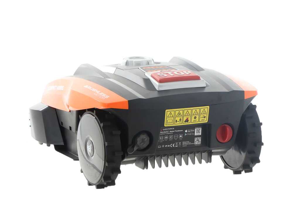 Mähroboter Yard Force Compact 400RiS - App-Steuerung - IRadar-Ultraschallsensoren – Bild 4