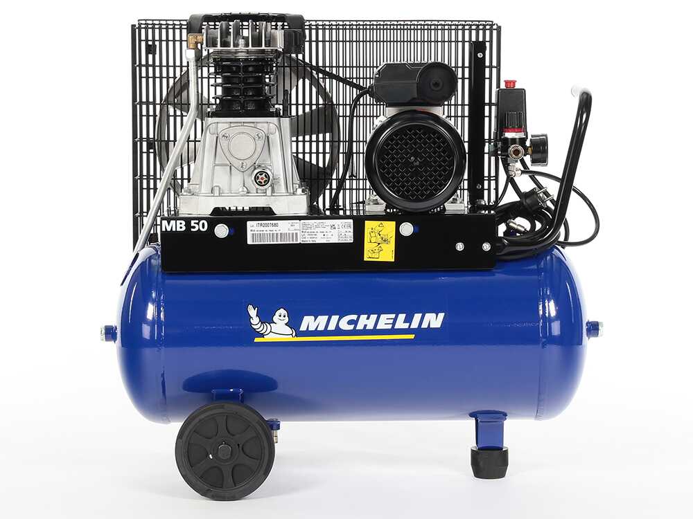 Michelin MB 50/268 MC - Elektrischer Riemenkompressor - Motor 2 PS - 50 Liter – Bild 4