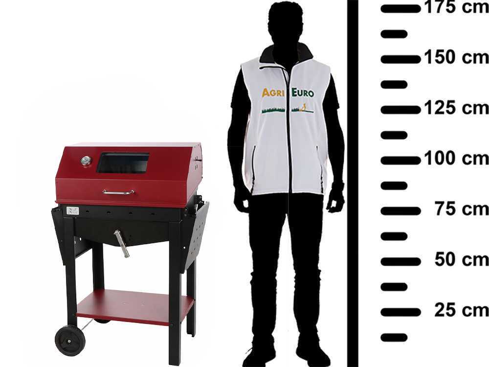 Mille Eliseo Small - Kohlegrill mit Grillrost- 47,5x37cm – Bild 3