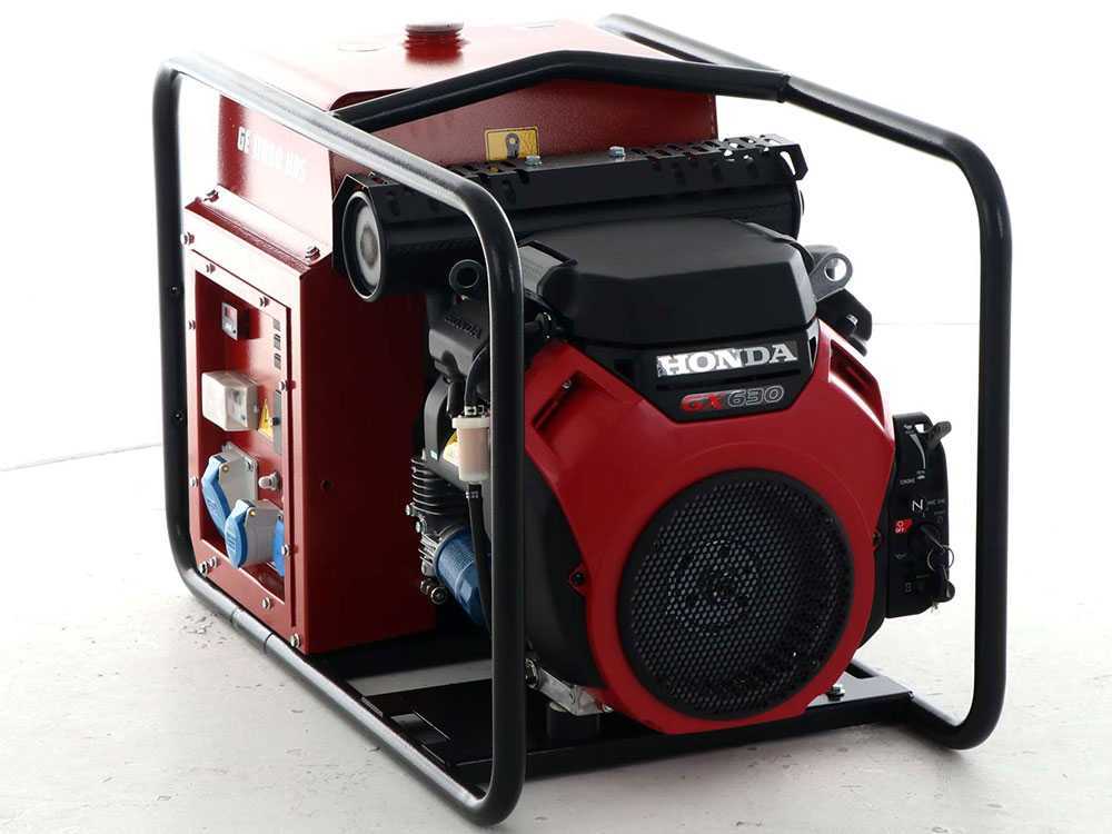 MOSA GE 11000 HBS - Benzin-Stromerzeuger 9.9 kW - Dauerleistung 9 kW - 230V - Honda Motor GX630 – Bild 3
