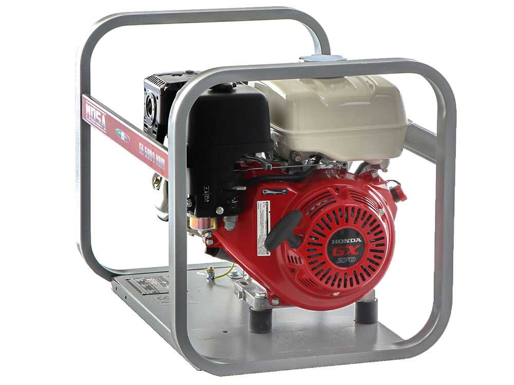 MOSA GE 5000 HBM - Benzin-Stromerzeuger 4.5 kW - Dauerleistung 3.6 kW - 230V – Bild 4