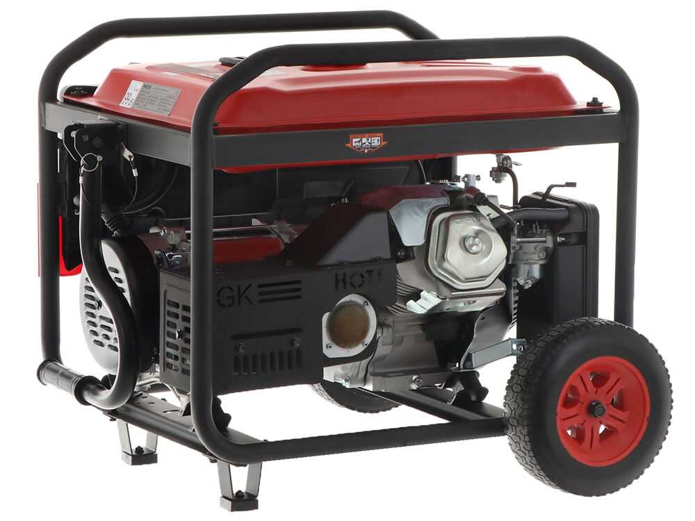 Mosa GE 6900 - Benzin-Stromerzeuger auf Rädern 6.5 kW - Dauerleistung 6 kW - 230V – Bild 3