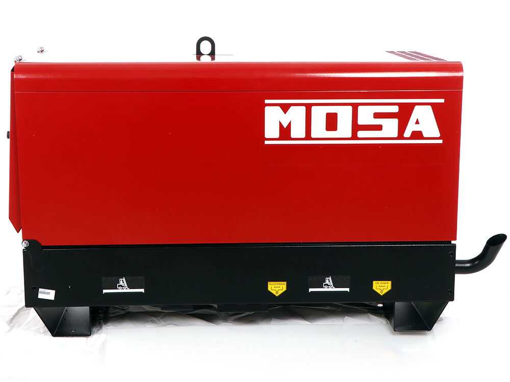 MOSA GE SX-11000 KDT - Diesel Notstromaggregat 400V - 8.8 kW - leise - Kohler Motor KDW702 – Bild 3
