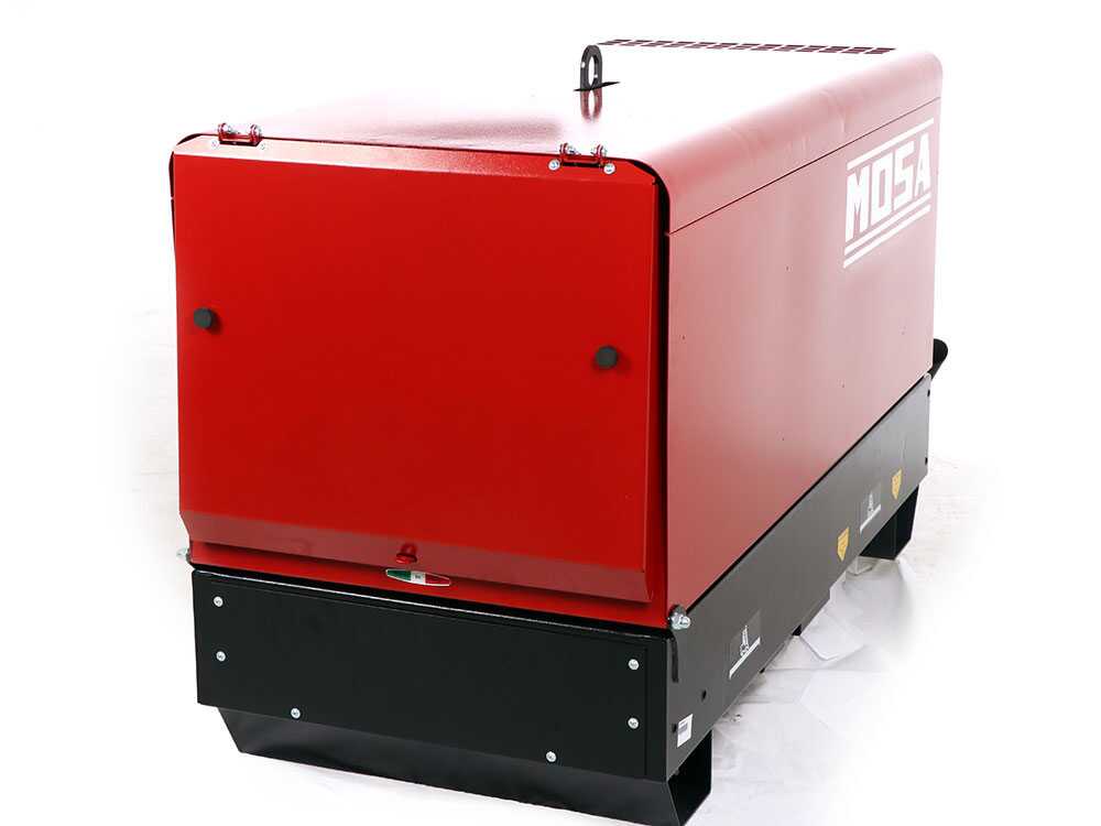 MOSA GE SX-11000 KDT - Diesel Notstromaggregat 400V - 8.8 kW - leise - Kohler Motor KDW702 – Bild 4