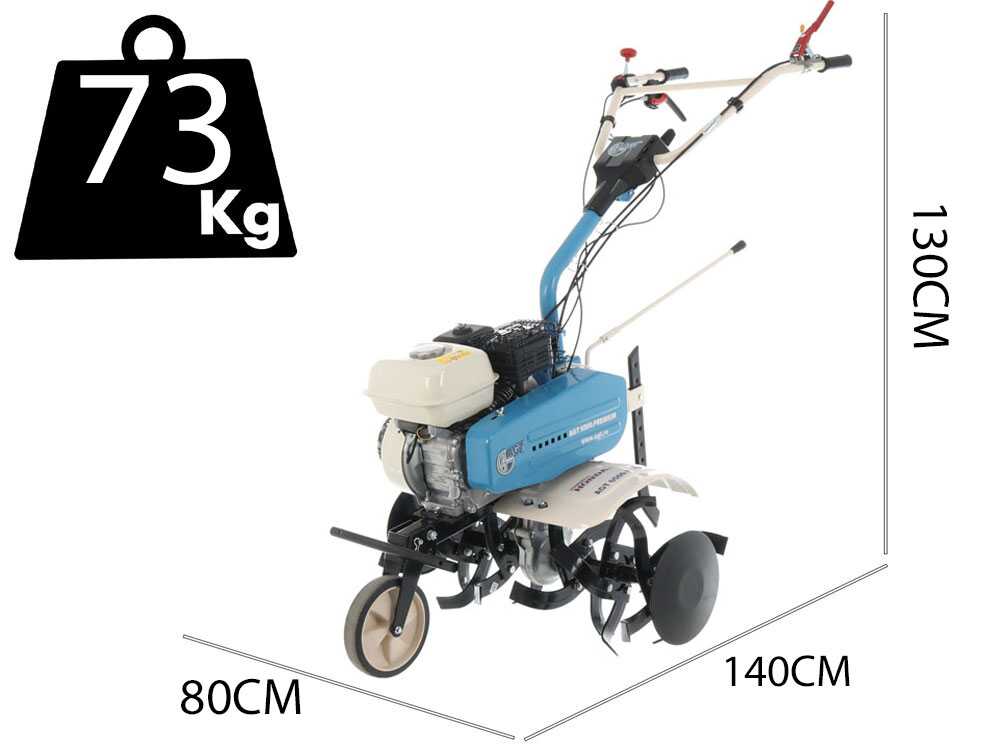 Motorhacke AGT 6500 mit Honda Motor GP160 von 163ccm  - 2 Vorwärtsgänge + 1 Rückwärtsgang