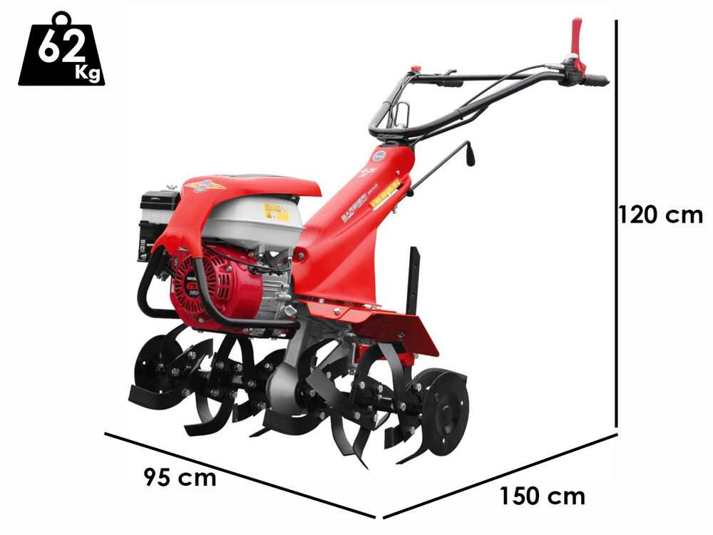 Motorhacke Barbieri B/68 NT - Motor Honda GX160