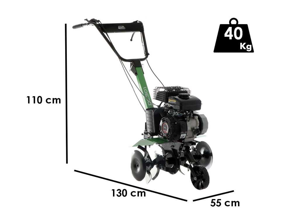 Motorhacke Lampacrescia MGM DL301 - Loncin-Motor