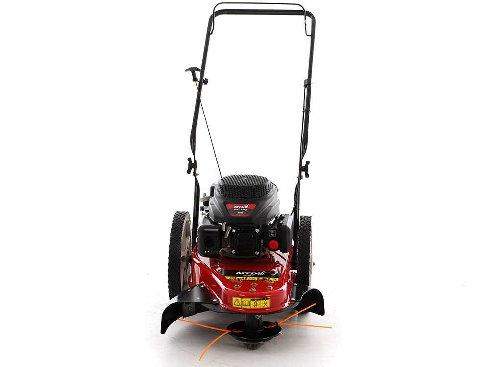 MTD WST 5522 - Fadenmäher auf Rädern zum Schieben - mit Benzinmotor 159 ccm – Bild 3