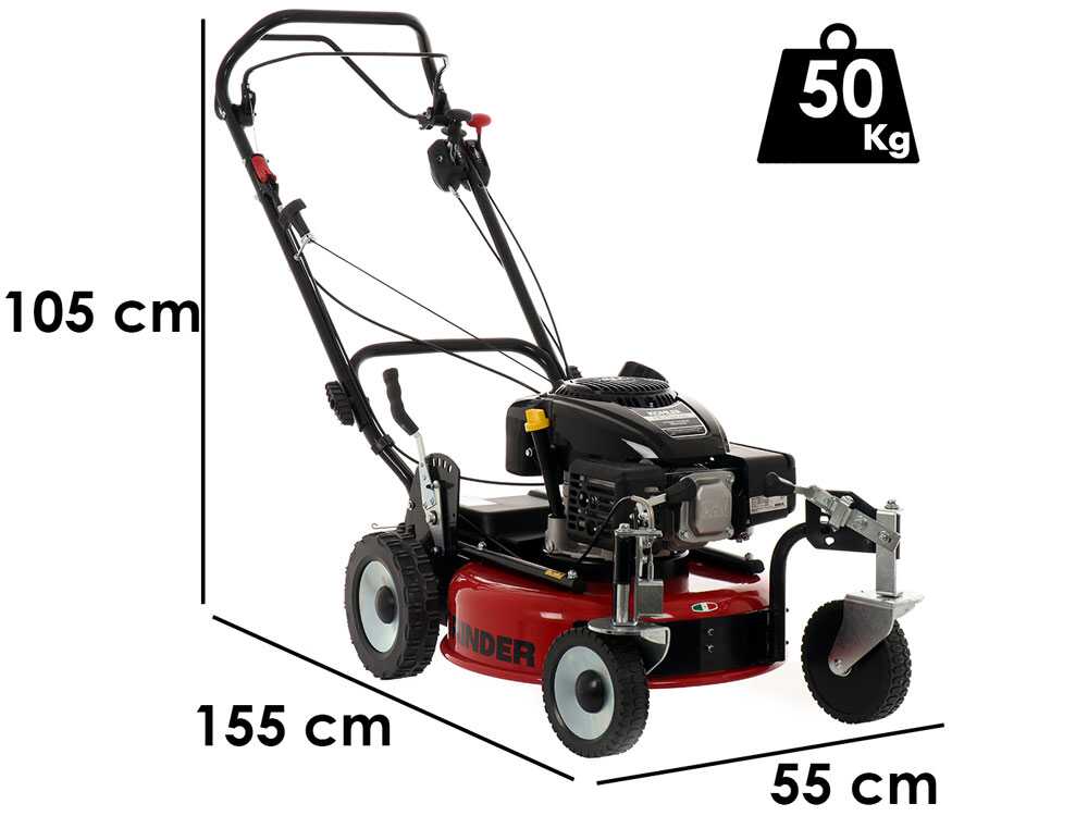 Mulchmäher mit Radantrieb Marina Systems GRINDER ZERO SK - 52 cm Schnittbreite - Kohler HD775
