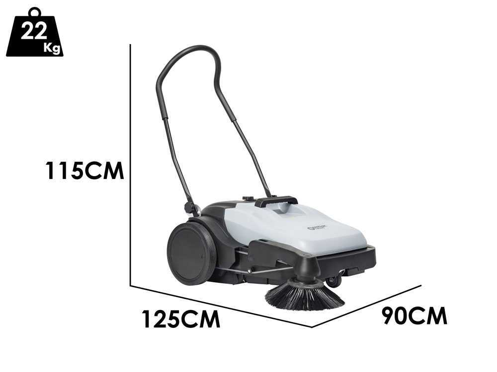 Nilfisk SW 200 - Handkehrmaschine - mit Fangkorb