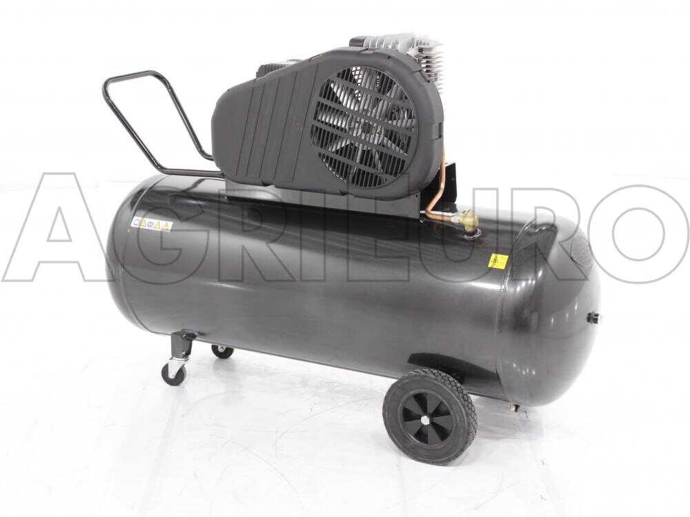 Nuair B 3800B/3M/270 TECH - Elektrischer Kompressor mit Riemenantrieb - Motor 3PS - 270 Lt – Bild 3