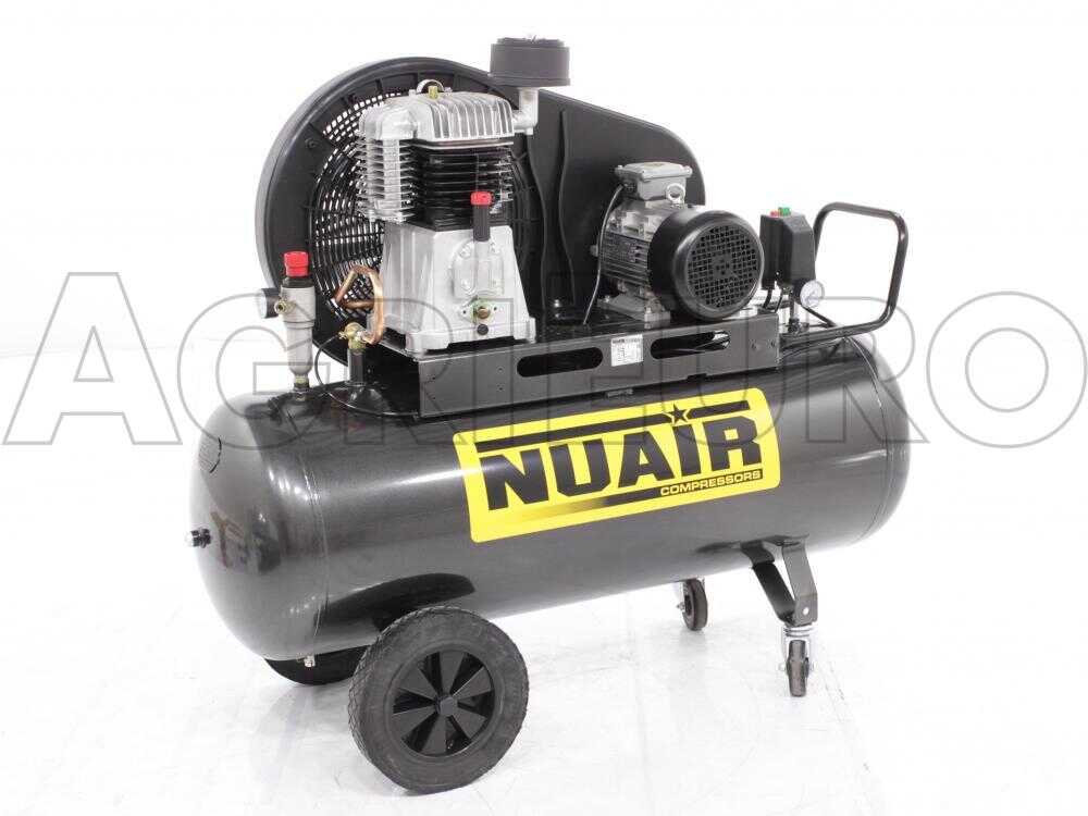 Nuair NB/5,5CT/270 - Kompressor mit Riemenantrieb 400V - Motor 5.5PS - 270 Lt – Bild 4