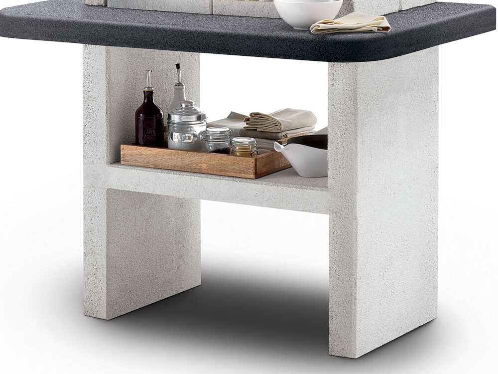 Palazzetti Olbia 2 - Holzkohlegrill aus Beton – Bild 4