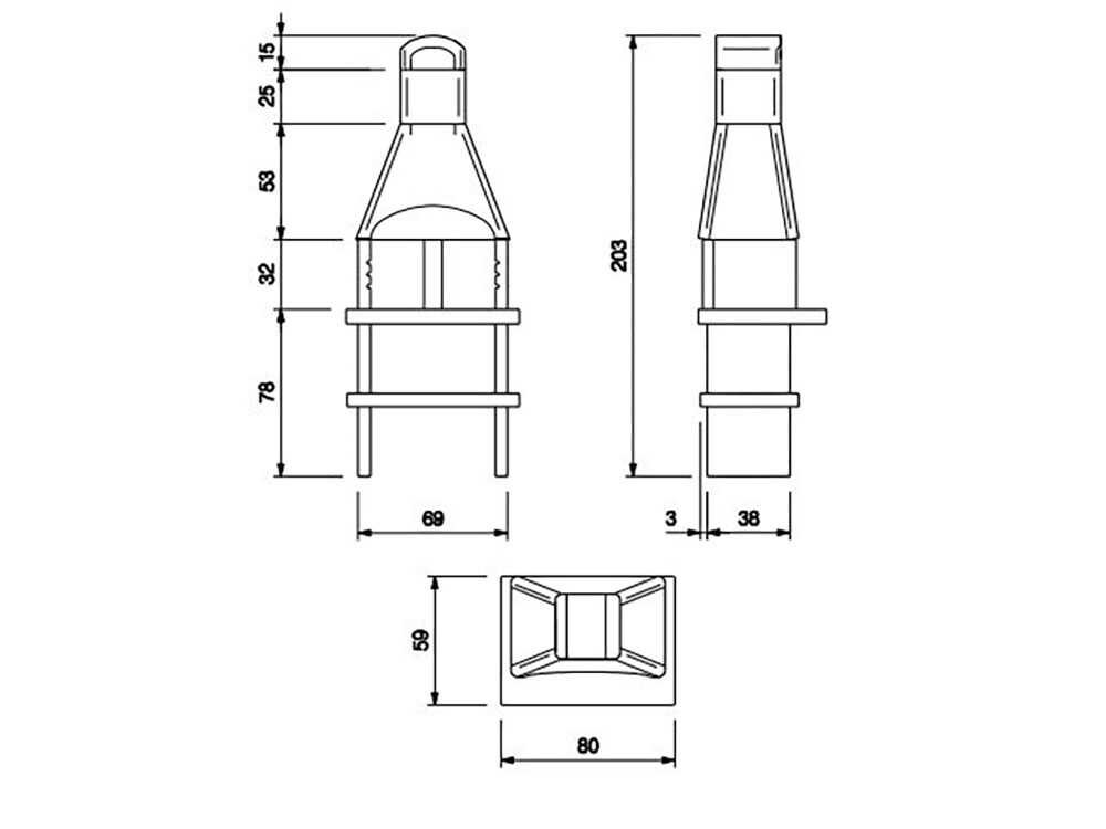 Palazzetti Pistoia - Grillkamin aus Beton