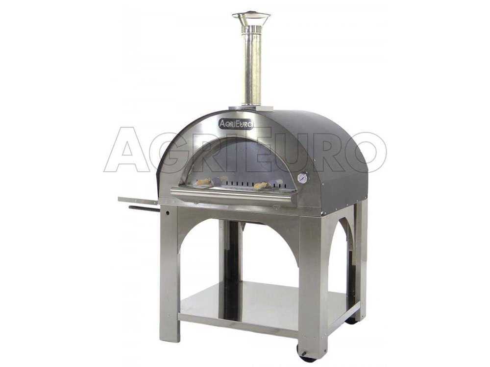 Pizza Holzofen für draußen Cibus INOX - Backfähigkeit: 5 Pizzen – Bild 3