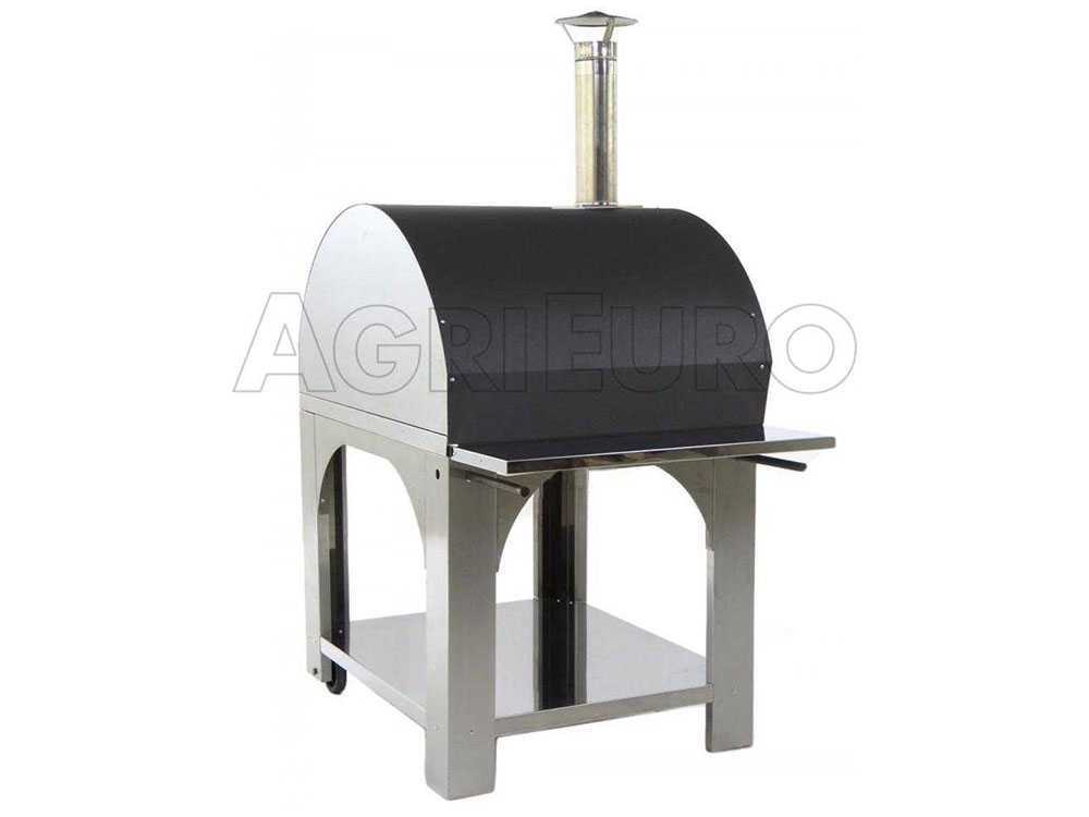 Pizza Holzofen für draußen Cibus INOX - Backfähigkeit: 5 Pizzen – Bild 4