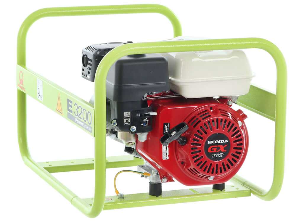 Pramac E 3200 - Benzin-Stromerzeuger 2.6 kW - Dauerleistung 2.2 kW - 230V – Bild 3