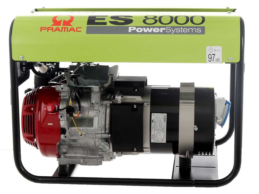 Pramac ES 8000 - Stromerzeuger 230V 6.4 kW - Dauerleistung 5.4 kW - 230V – Bild 3