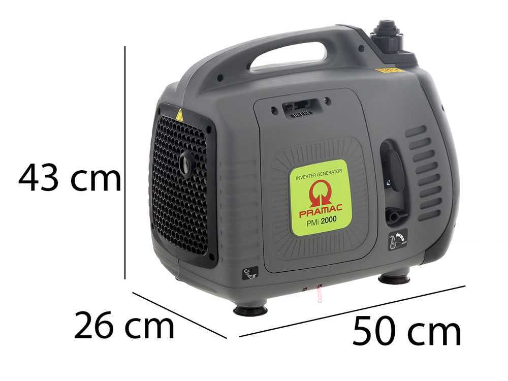 Pramac PMi2000 - Inverter Stromerzeuger 230V - 1.9 kW leise