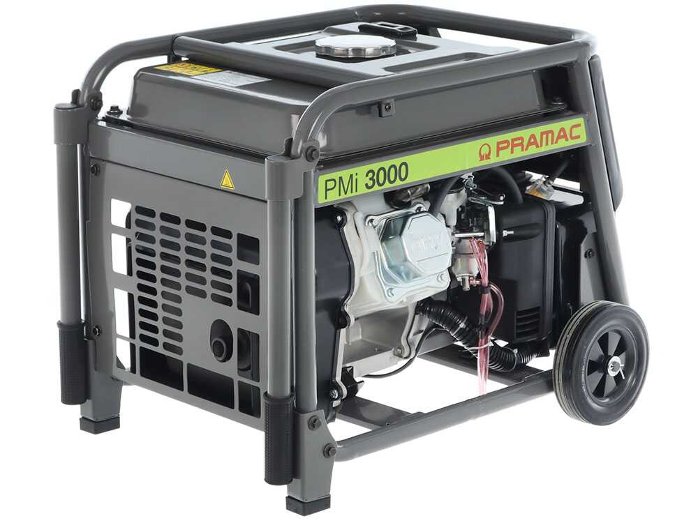 Pramac PMI3000 - Inverter-Stromerzeuger mit Rädern 3 kW - Dauerleistung 2.8 kW - 230V – Bild 4