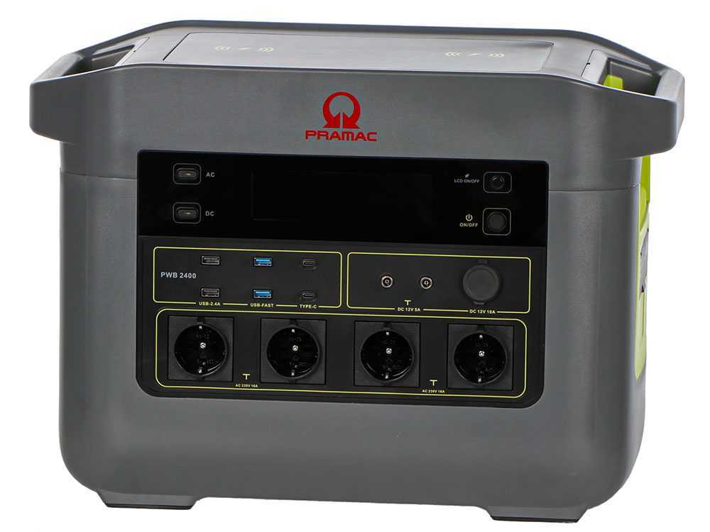 Pramac PWB 2400 - Tragbare PowerStation - 2400W - 2150 Wh/51.2V – Bild 2