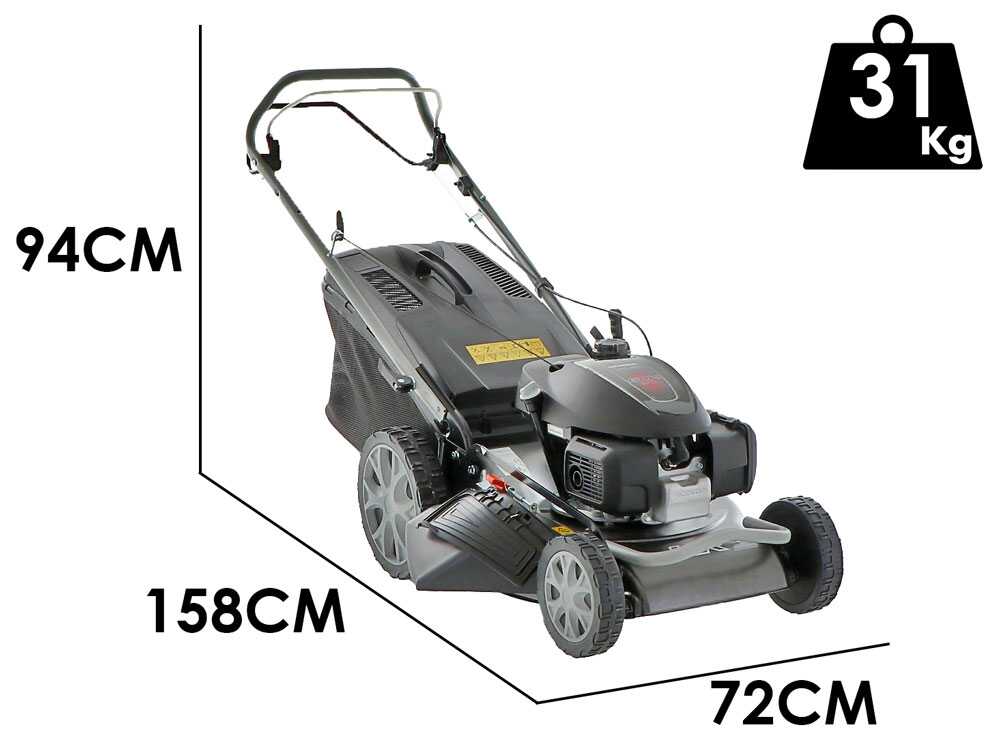 Rasenmäher mit Antrieb Marina Systems HR 46 SH - 4IN1 - Honda-Motor GCVx 170