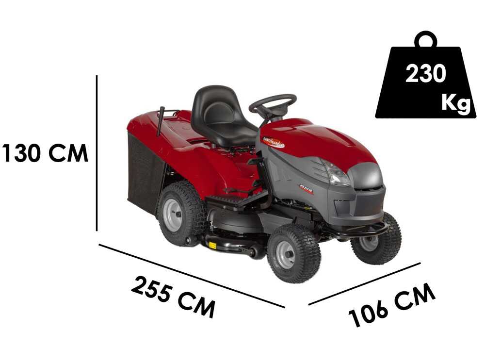 Rasentraktor Castelgarden PTX 210 HD - Hydrostatgetriebe - Auffangbehälter