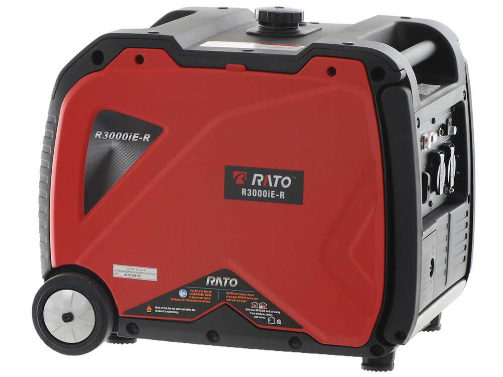 Rato R3000iE-R - Inverter-Stromerzeuger mit Trolley 3.5 kW - Dauerleistung 3.2 kW - 230V – Bild 3