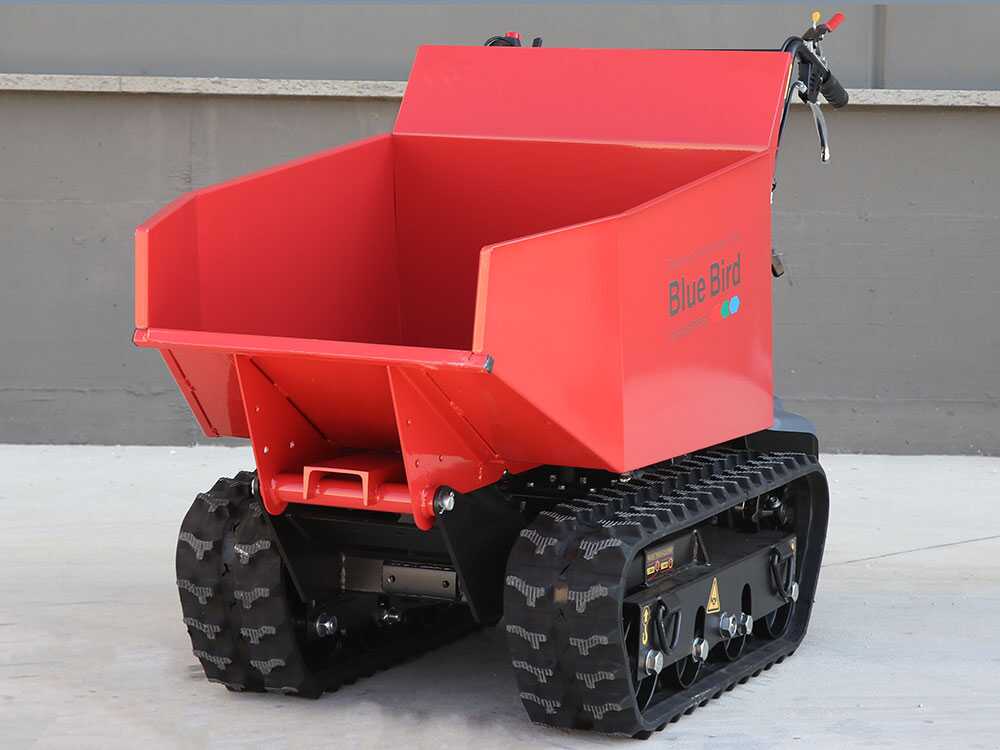 Raupendumper BLUE BIRD Transporter 500 D - Mulde mit 500 kg Tragfähigkeit – Bild 3