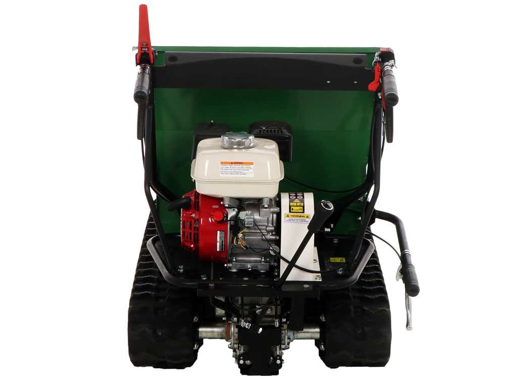 Raupendumper Dumper GreenBay Tipper 500 - Hondamotor GX200 – Bild 3