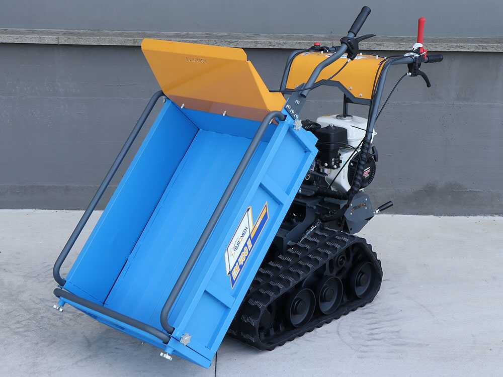 Raupendumper EuroMech EM400H-Agri - Ausziehbare Mulde - 400 kg Nutzlast – Bild 3