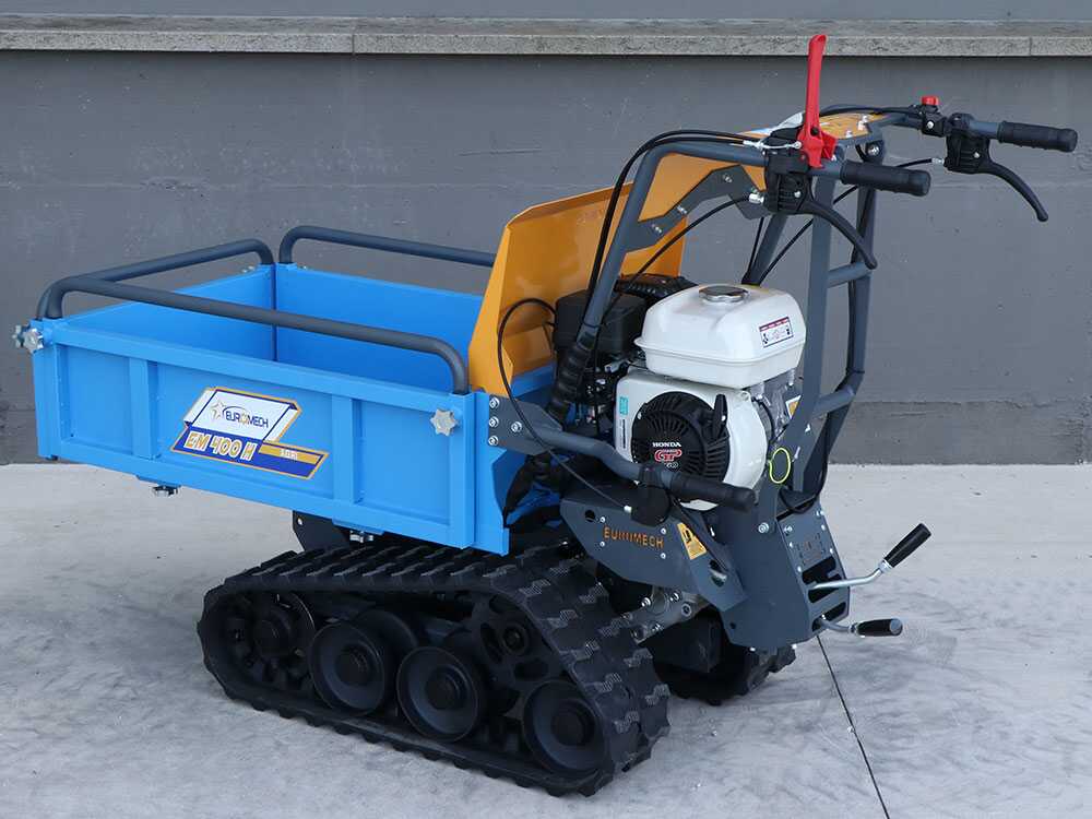 Raupendumper EuroMech EM400H-Agri - Ausziehbare Mulde - 400 kg Nutzlast – Bild 4