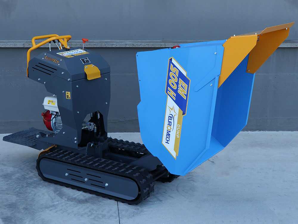 Raupendumper EuroMech EM500H-Dump - Hydraulische Dumper Mulde 500 kg – Bild 3