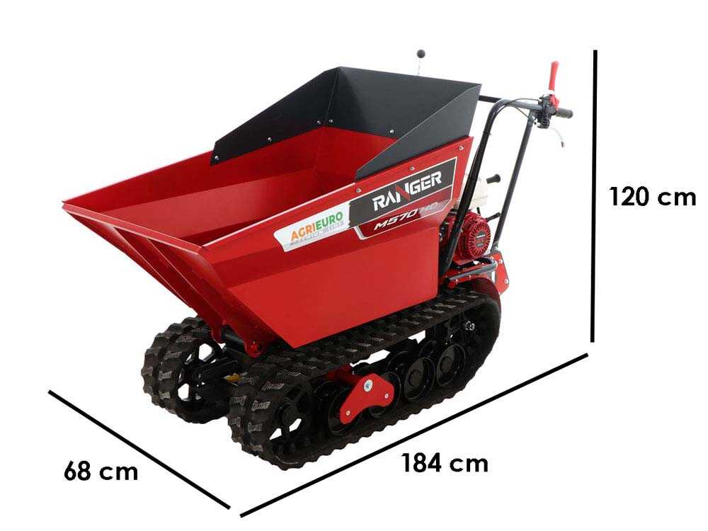 Raupendumper Ranger M570 HD - Honda-Motor GX200