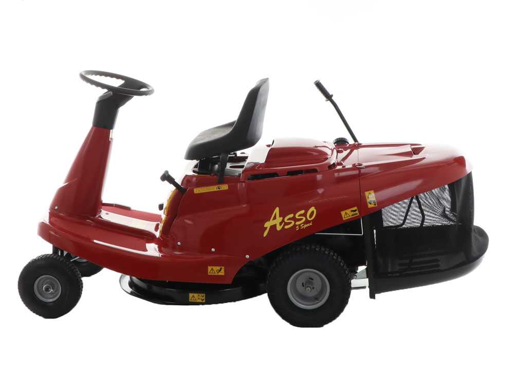 Rider Aufsitzmäher Eurosystems ASSO 67 Mini rider - Motor LONCIN 352 cm³ - 7.2 kW – Bild 3