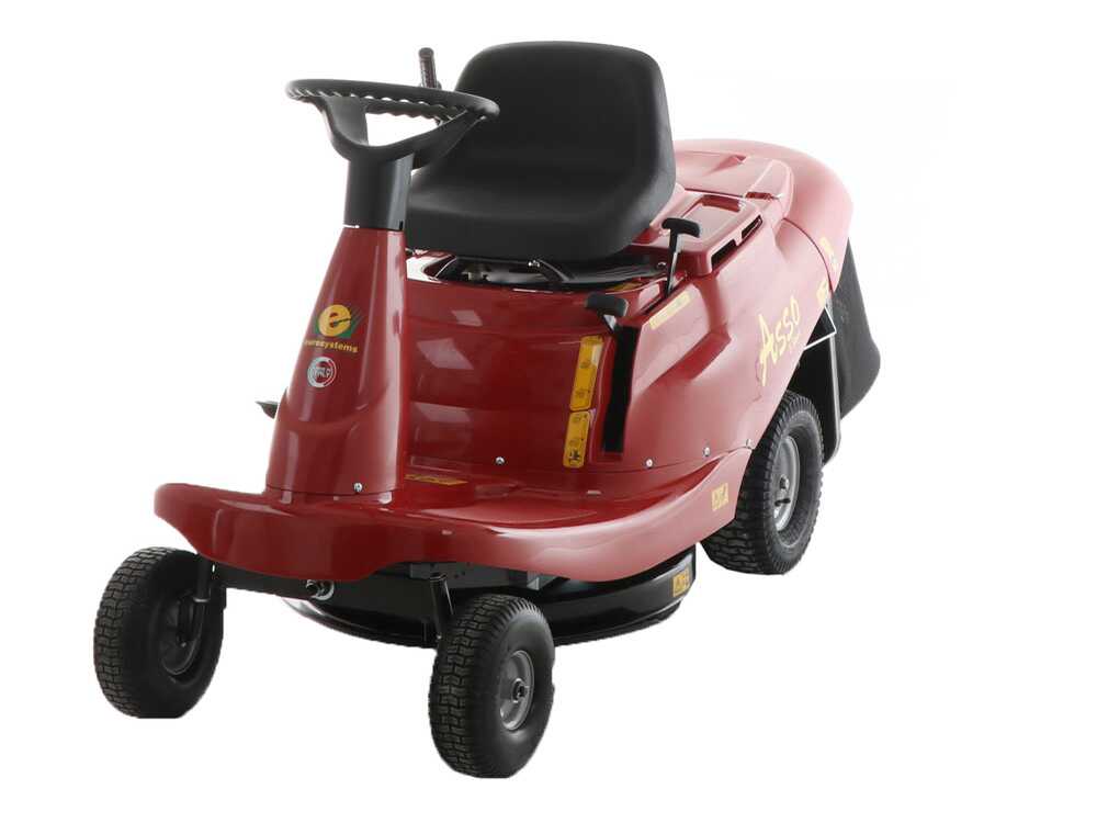 Rider Aufsitzmäher Eurosystems ASSO 67 Mini rider - Motor LONCIN 352 cm³ - 7.2 kW – Bild 4