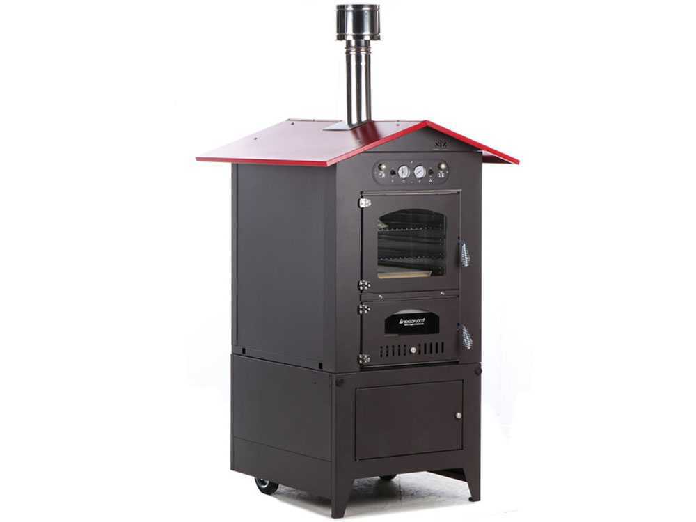 Rossofuoco Eco 80 - Holzbackofen für den Außenbereich – Bild 3