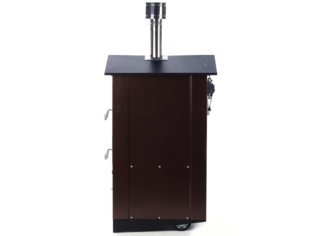 Rossofuoco Garden 80 - Holzbackofen für den Außenbereich - Braun – Bild 4