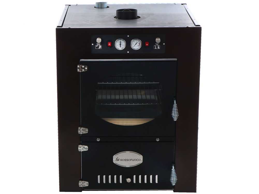 Rossofuoco Garden Color 80 - Einbau-Holzbackofen Braun – Bild 2