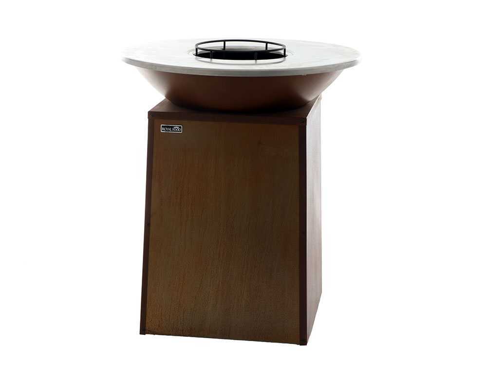 Royal Food COR-4000 - Holzgrill in Corten-Stahl – Bild 3
