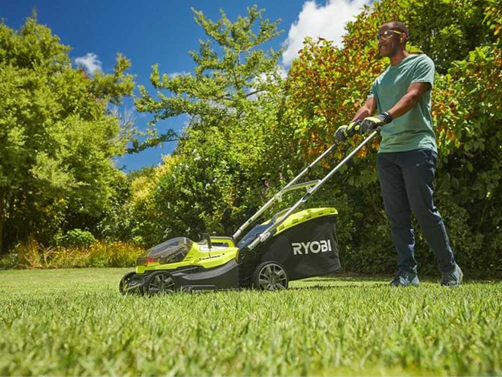 RYOBI RY18LMX37A-0 - Akku- Rasenmäher 18V - OHNE AKKU UND LADEGERÄT – Bild 3