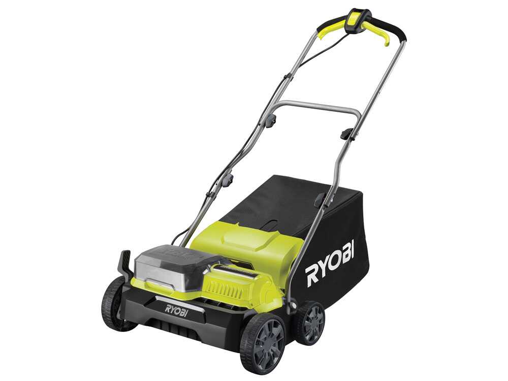 RYOBI RY18SFX35A-240 Akku-Vertikutierer - 18V - 2x4Ah – Bild 3