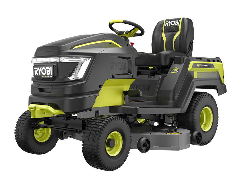 RYOBI  RY72TMX117-310 Akku-Rasentraktor- 72V / 3x10Ah