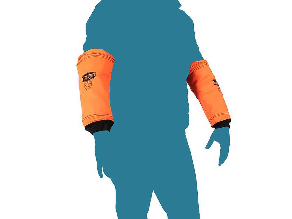 Schnittfeste Schutzärmel für Motorsäge Solidur Forest taglia unica - Einheitsgröße