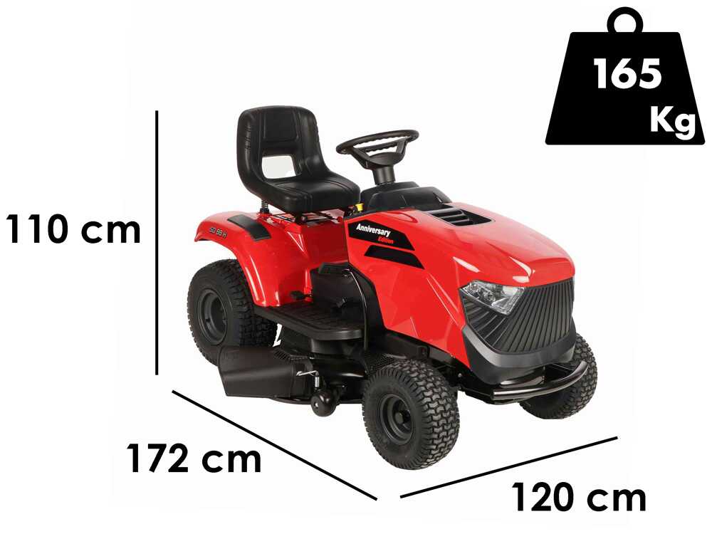 Special SD 98 HD - Rasentraktor - Hydrostatgetriebe - Seitenauswurf